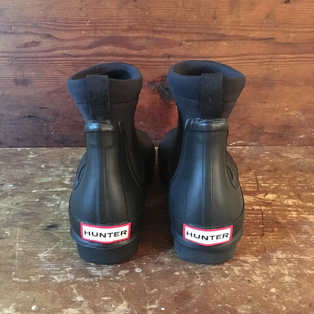 Hunter Boot Original Drawstring Chelsea Boot Size - Picture 3 of 5